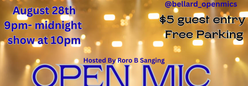 Friday Open mic Night