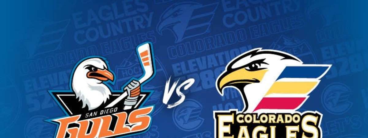 Colorado Eagles Vs. San Diego Gulls