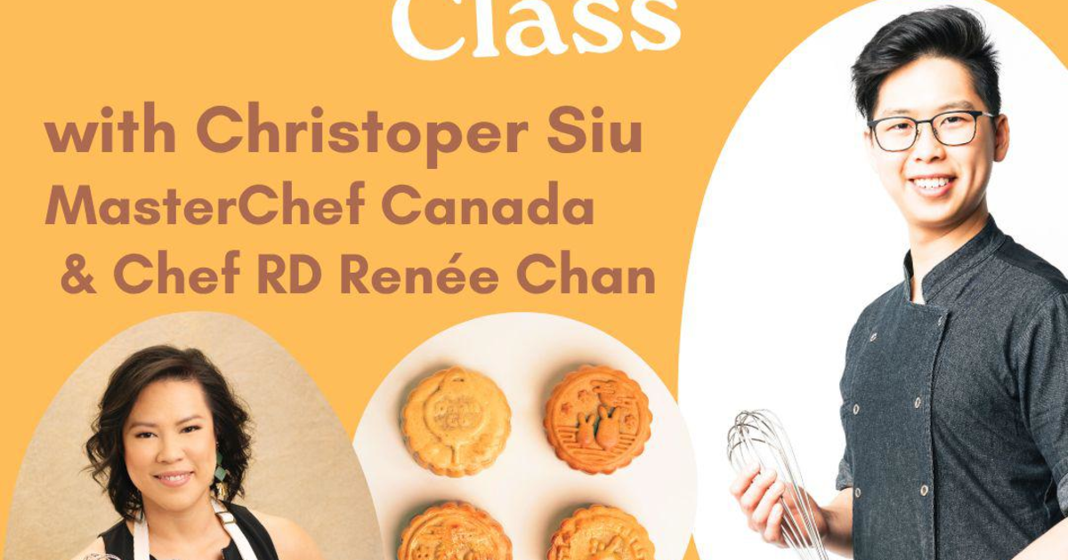 Bake Mooncakes w Chris Siu, MasterChef Canada S7 & Renée w afternoon snacks — Gastronomía · Vancouver