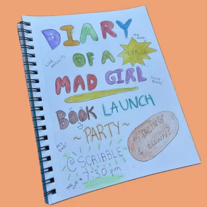 Nicole Levin Celebrates “Diary of a Mad Girl,” a Satirical Take on Climate Anxiety, at Scribble