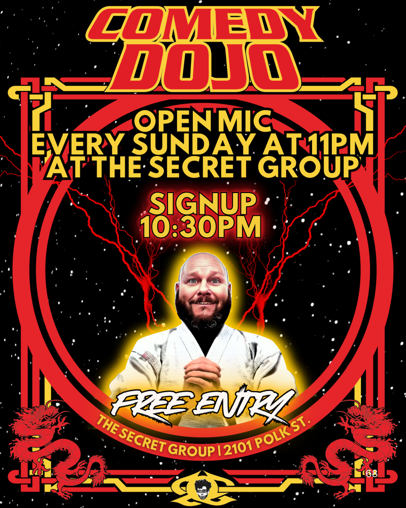 COMEDY DOJO: Sunday Open Mic Comedy