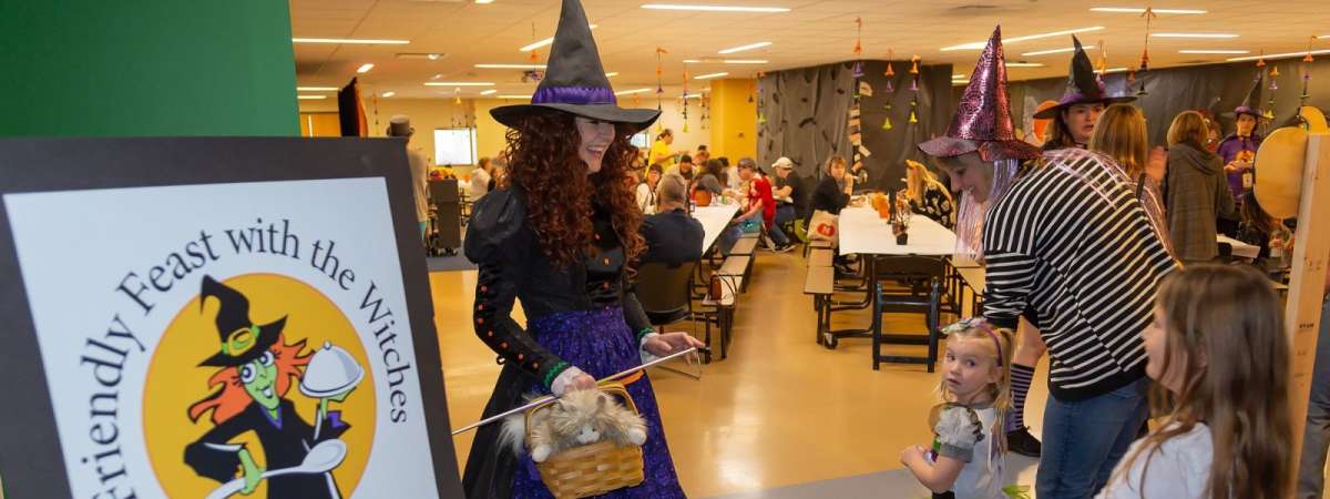 Friendly Feast with the Witches