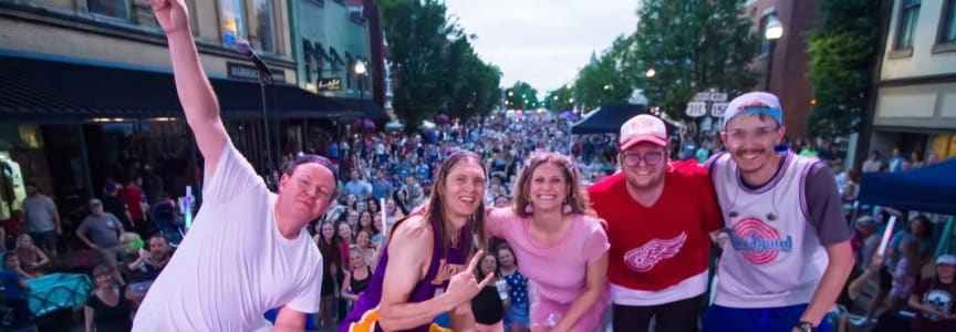 Throw it Back at the Fly2k Concert at Jackalope Taproom