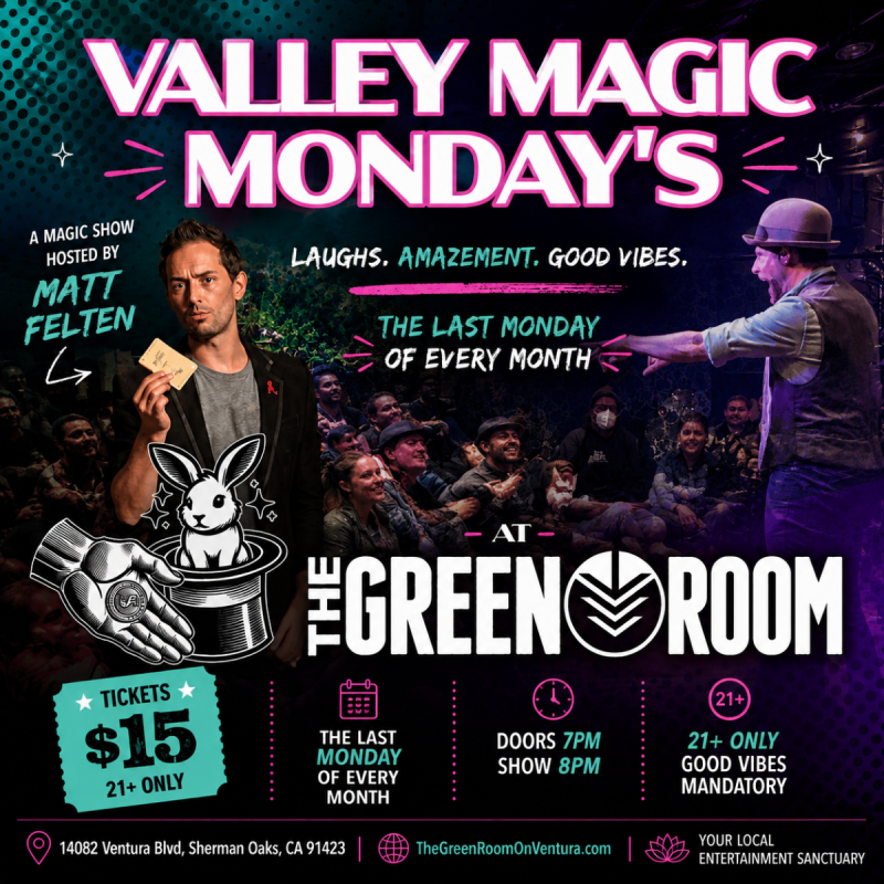 Valley Magic Monday's Magic Show