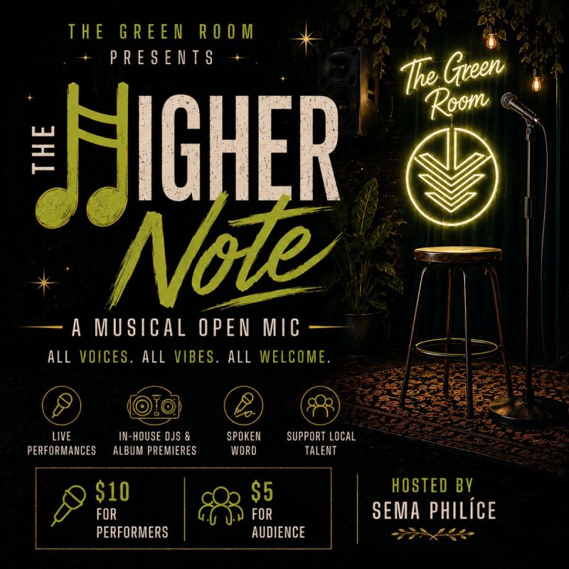 Higher Note Open Mic Night
