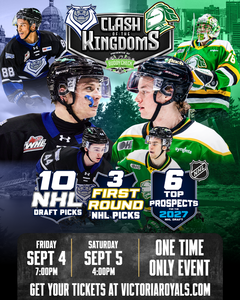 Victoria Royals vs. London Knights