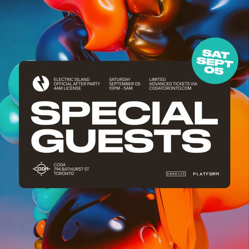 Sat: The Official Electric Island Afterparty | 4am License