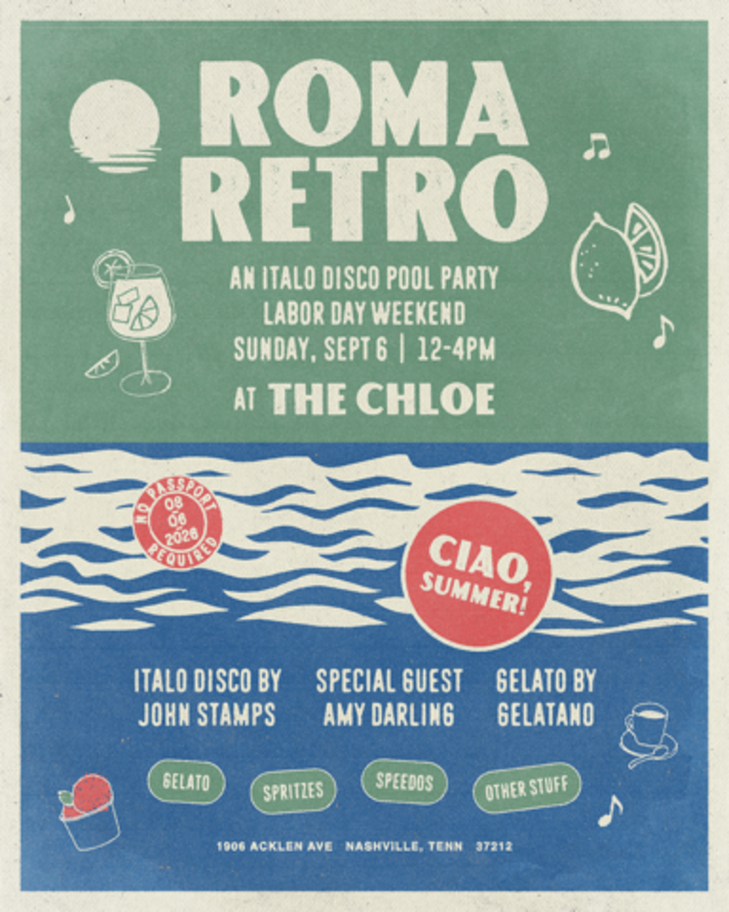 Roma Retro: An Italo Disco Pool Party