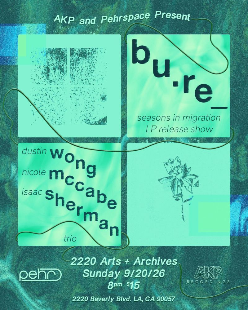 bur.e_ "seasons in migration" LP release