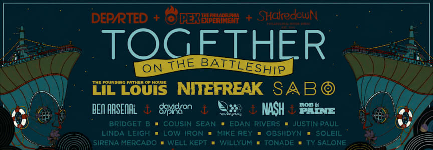 TOGETHER on the Battleship : Lil' Louis, Nitefreak, Sabo +