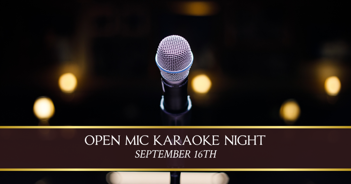 Open Mic, Karaoke Night