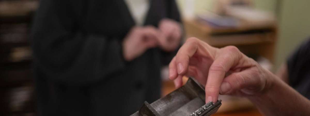 Course | Intro to Letterpress: Printing Edgar Allan Poe | In-Person