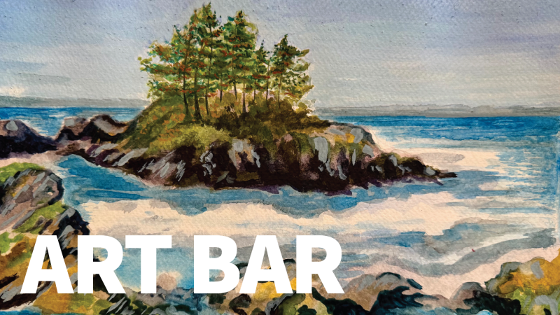Art Bar: West Coast Watercolour Landscape (19+)