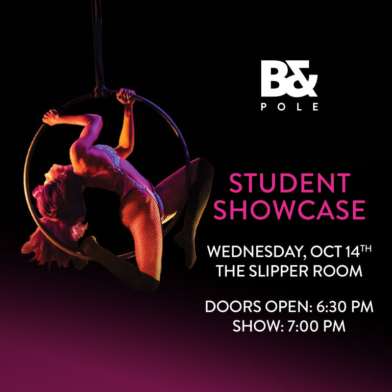 Guest Event: Body & Pole Student Showcase.
