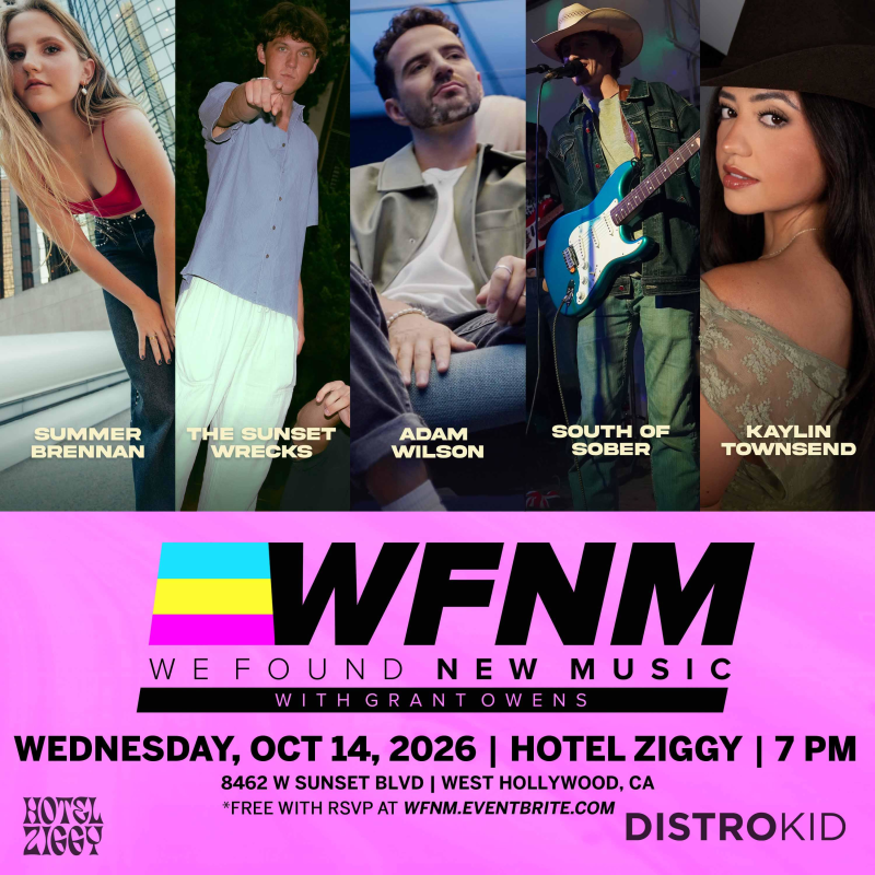 Adam Wilson/The Sunset Wrecks/Kaylin Townsend/Summer Brennan/South of Sober