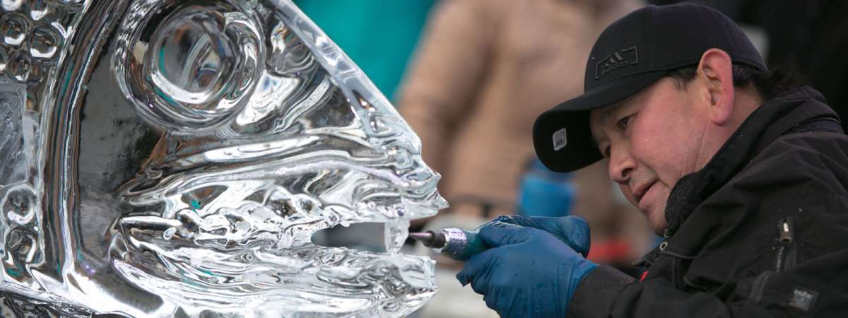 Winterfest Ice Sculpting: James Royal