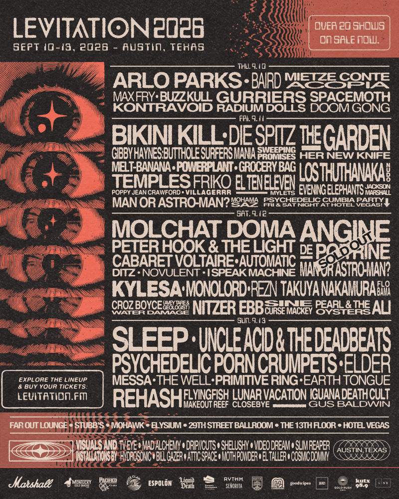 Sleep, Uncle Acid & The Deadbeats, Psychedelic Porn Crumpets & More