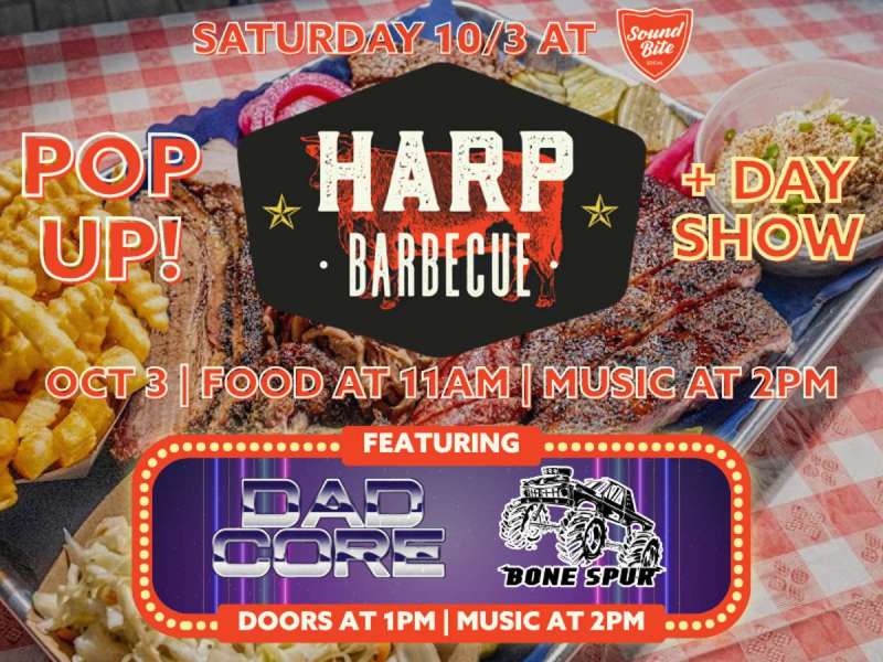 Dadcore / Bone Spur Day Show + Harp BBQ