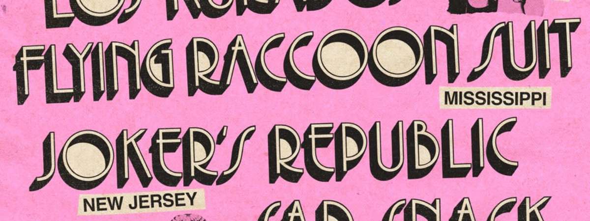 Los Kurados, Flying Raccoon Suit, Joker's Republic, Sad Snack at Hotel Vegas