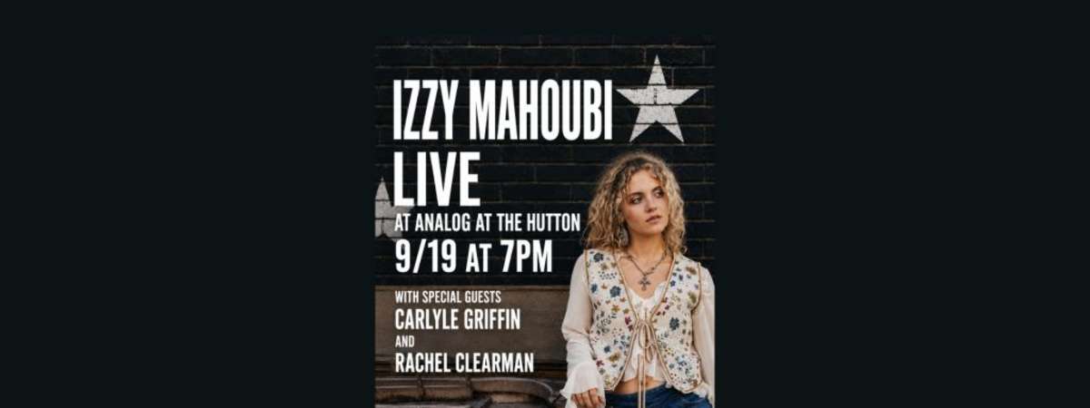 An Evening with Izzy Mahoubi & Friends