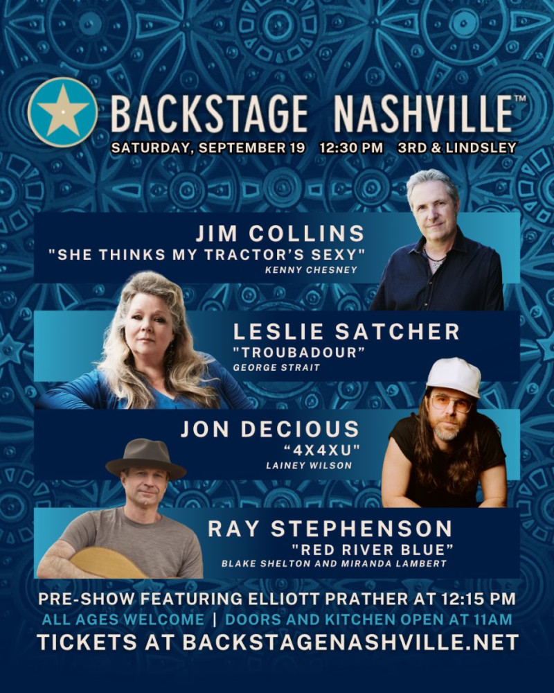 Backstage Nashville! Daytime Hit Songwriters Show