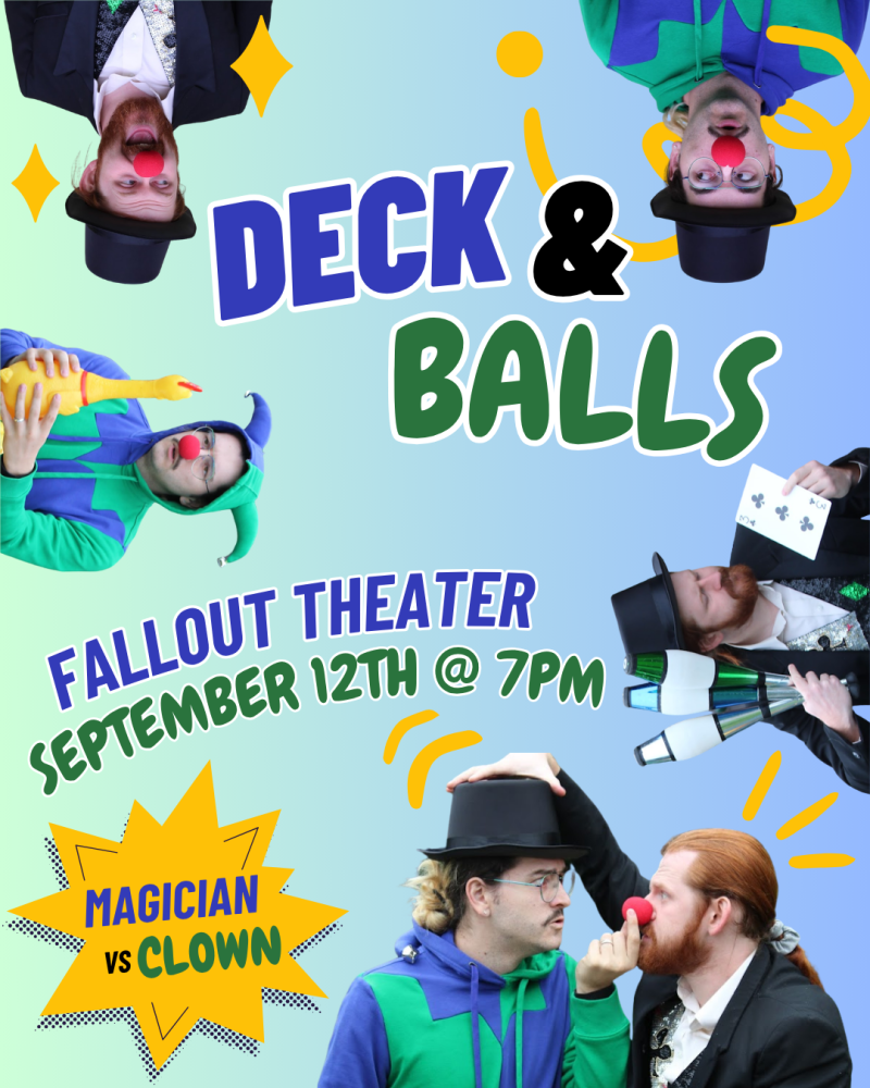 DECK & BALLS: Magician vs. Clown