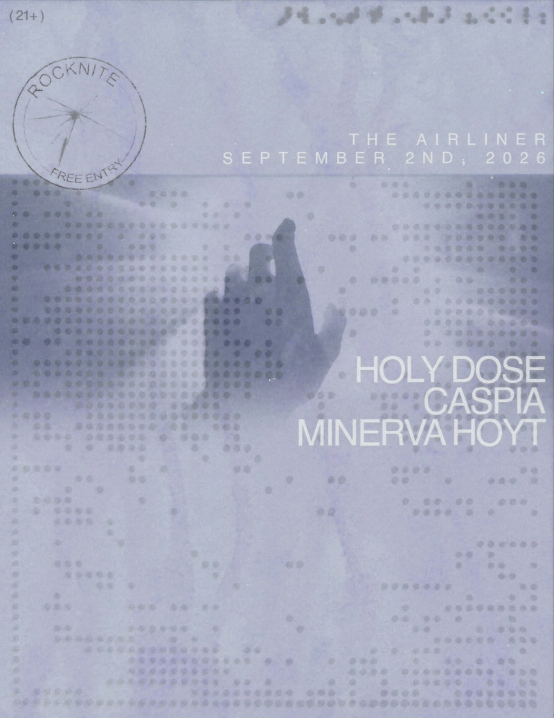 rocknite.la w/ holy dose, caspia + minerva hoyt