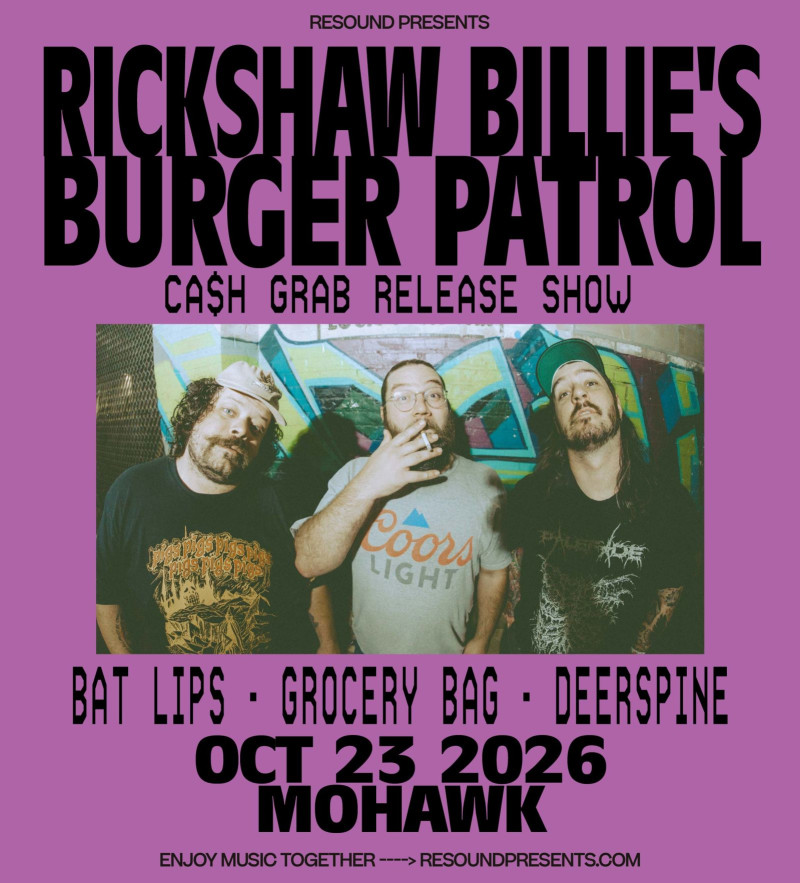 Rickshaw Billie's Burger Patrol w/ Bat Lips, Grocery Bag & More
