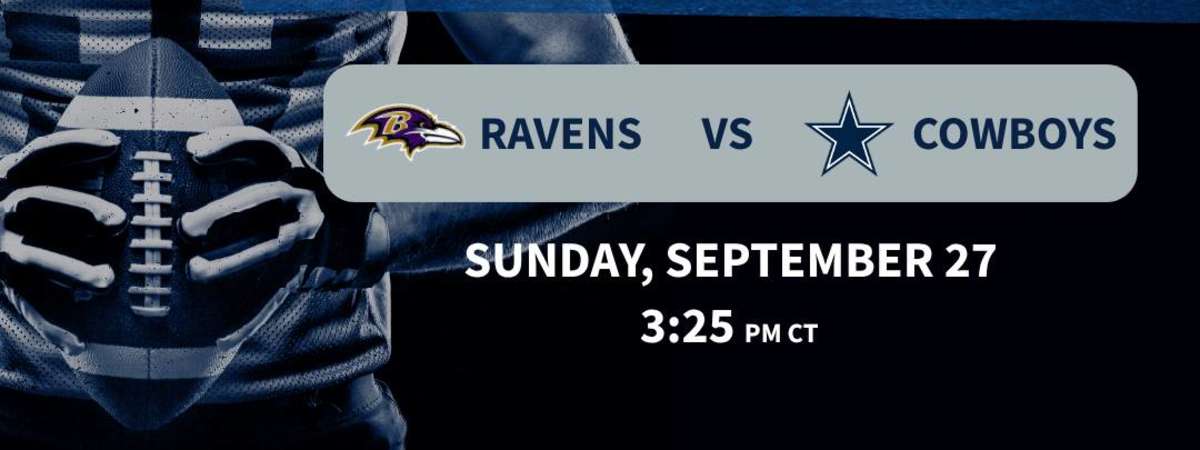 Dallas Cowboys Watch Party: Ravens vs Cowboys