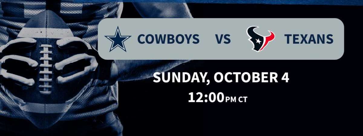 Dallas Cowboys Watch Party: Cowboys vs Texans