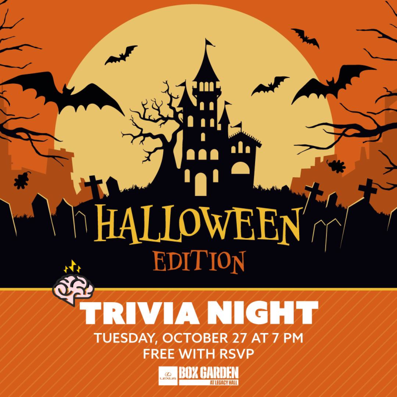 Halloween Themed Trivia Night