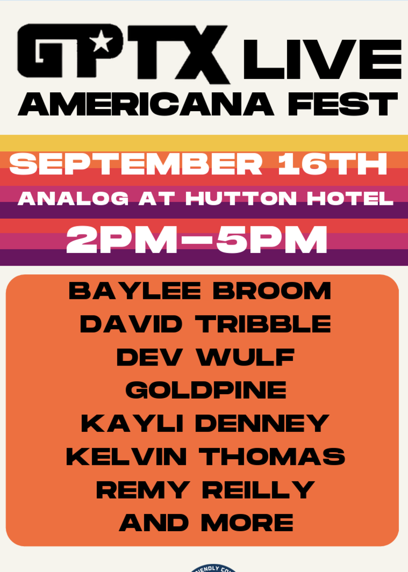 GPTX Live: Where Texas Talent Meets Americana Soul