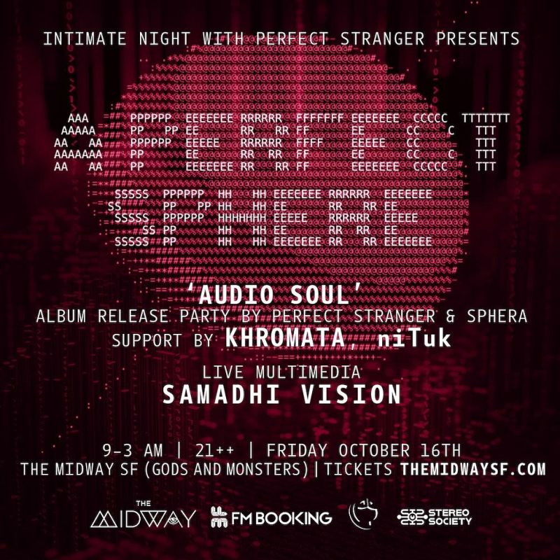 Intimate night with perfect stranger presents: A Perfect Sphere album release party