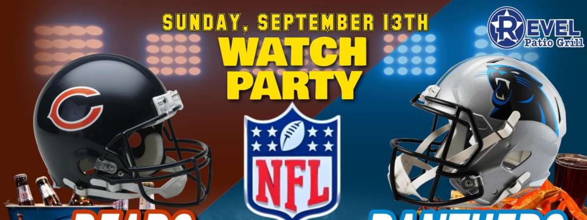 Bears Vs Panthers - NFL Watch Party!