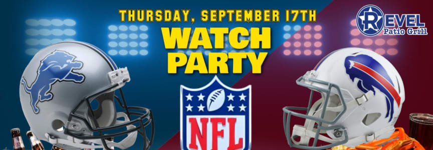 Lions Vs Bills - NFL Watch Party!