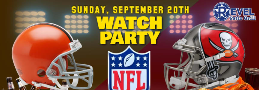 Browns Vs Buccaneers - NFL Watch Party!
