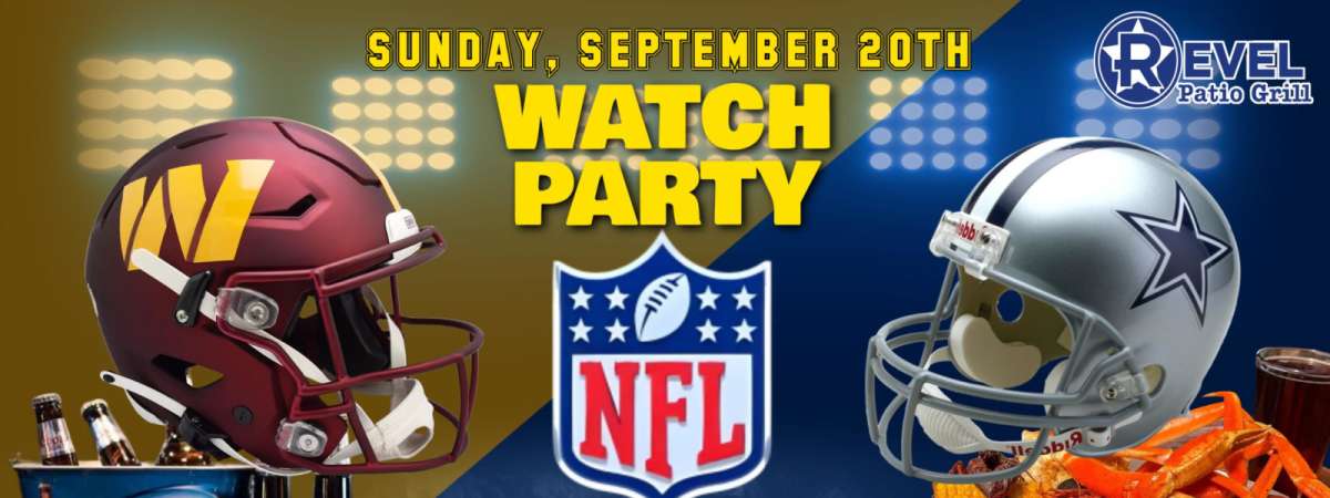 Cowboys Vs Commanders - NFL Watch Party!