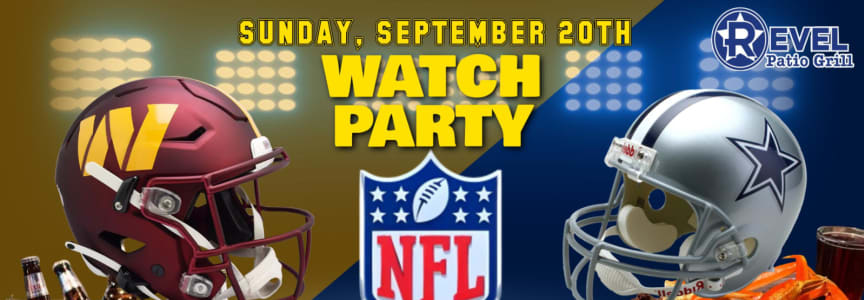 Cowboys Vs Commanders - NFL Watch Party!