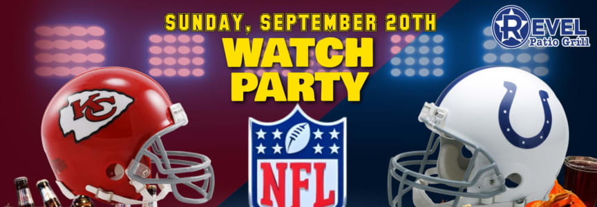 Colts Vs Chiefs - NFL Watch Party!