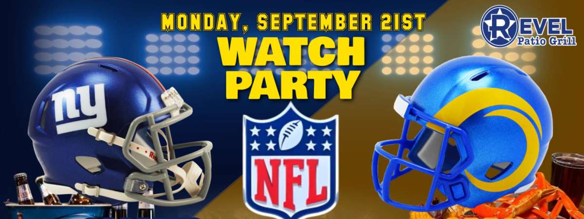 Giants Vs Rams - NFL Watch Party!