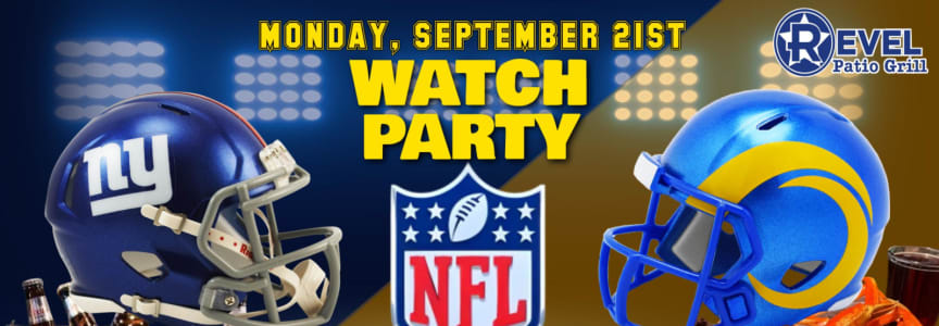 Giants Vs Rams - NFL Watch Party!