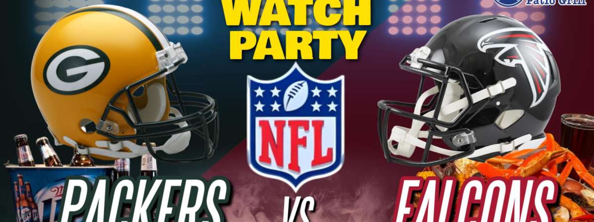 Falcons Vs Packers - NFL Watch Party!