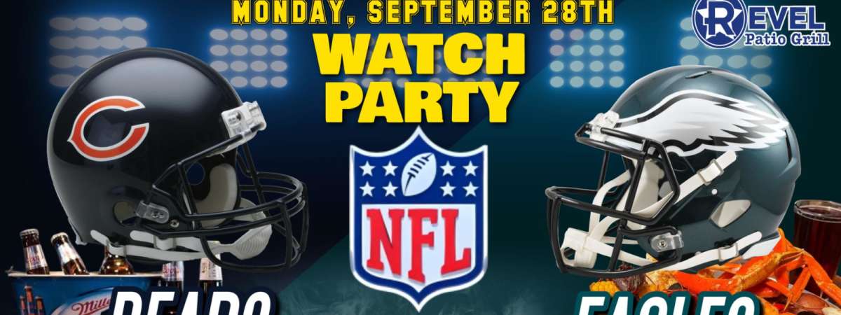 Bears Vs Eagles - NFL Watch Party!