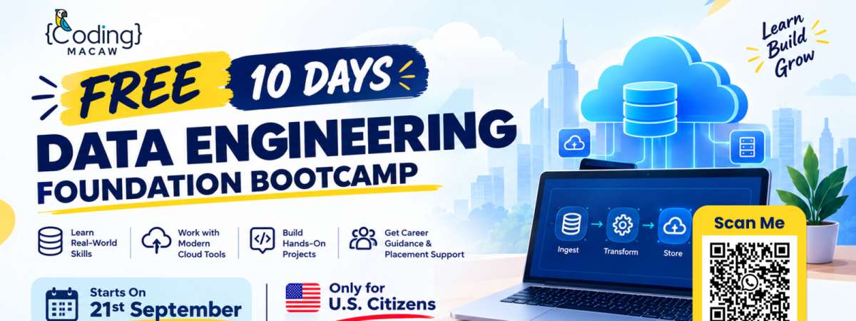 FREE AI Data Engineering Bootcamp | USA Only | Join WhatsApp Group
