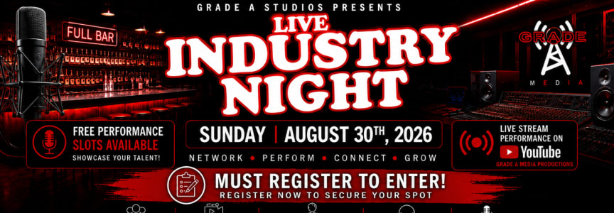 August Industry Night at Grade A Studios