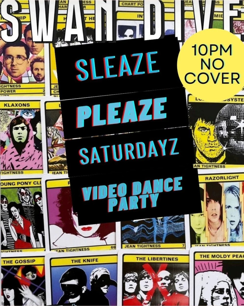 Sleaze Pleaze Saturdayz Music Video Dance Party