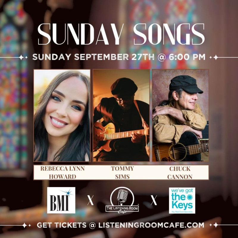 Sunday Songs Featuring Rebecca Lynn Howard, Tommy Sims, & Chuck Cannon