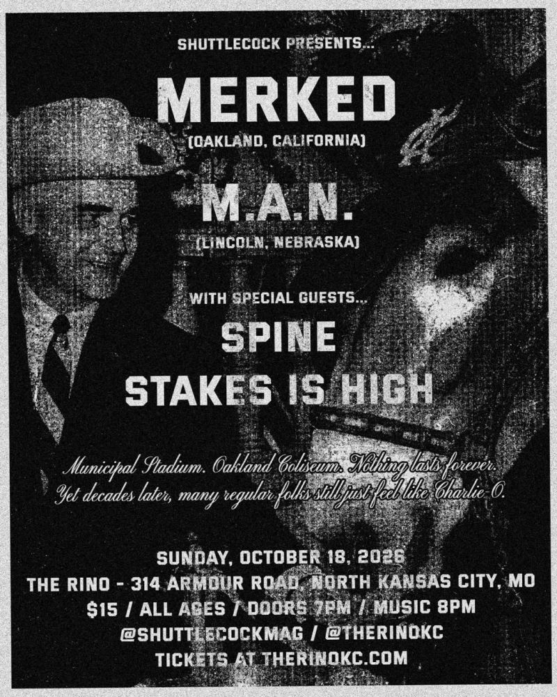 Merked, M.A.N., Spine, Stakes Is High
