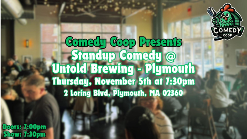 Stand Up Comedy @ Untold Brewing