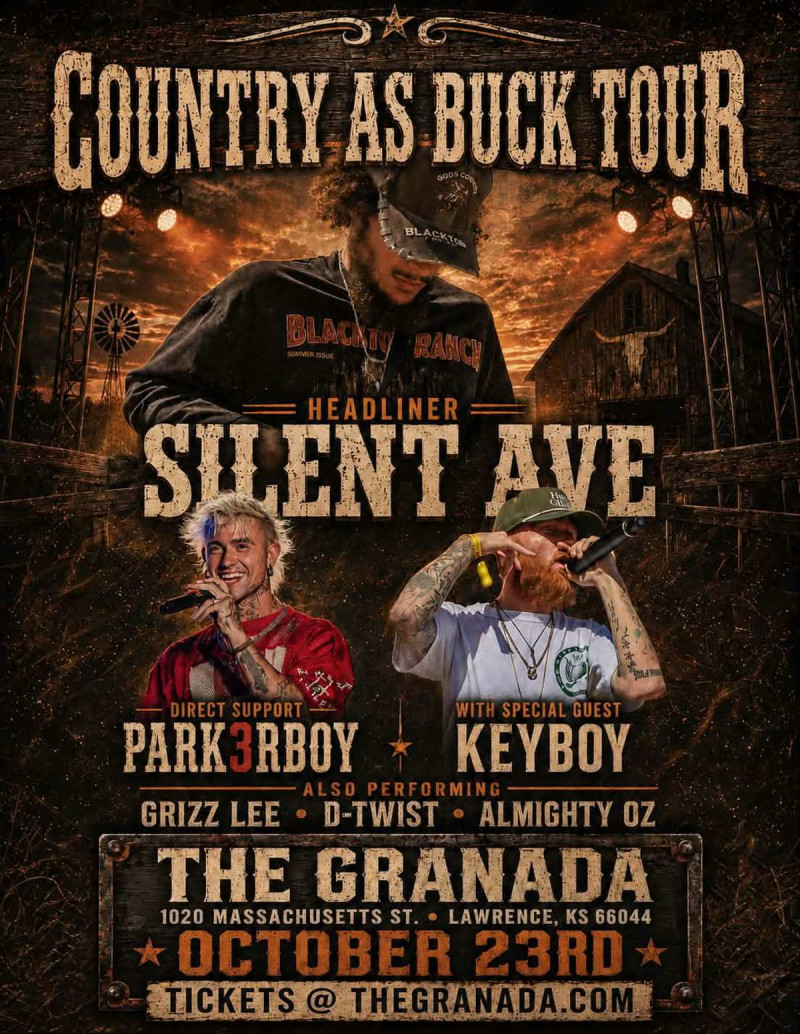 Country As Buck Tour with Silent Ave. & Friends